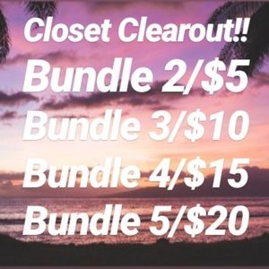 CLOSET CLEAROUT EVENT